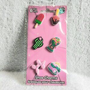 Sealed 3/$25 Set of 6 Themed Shoe Charms by CTG Brands Inc!!